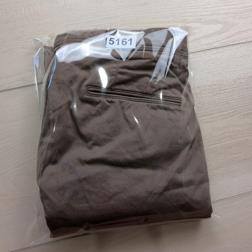 Reiss Fielder Chino Trousers Pants Mens 28x32 Brown Slim Cotton Blend